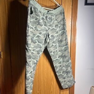 Maurices Sage Camouflage Joggers
